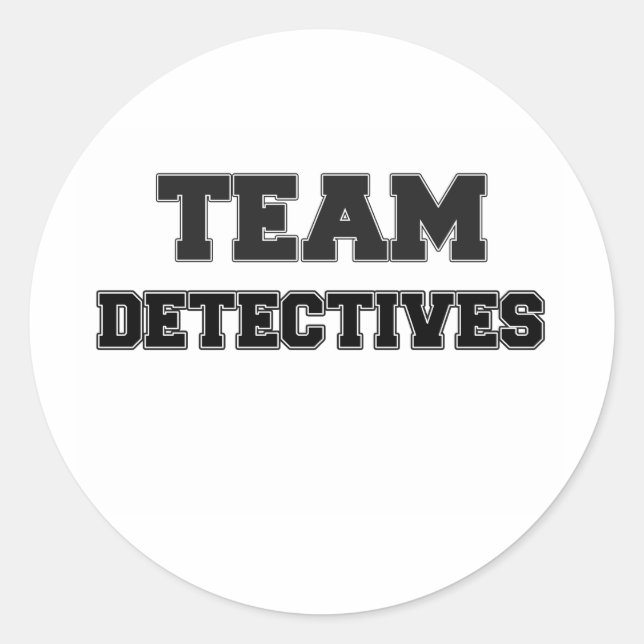 Adesivo Redondo Detectores de Equipe (Frente)