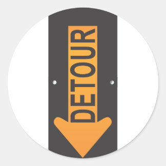 Adesivo Redondo Detour