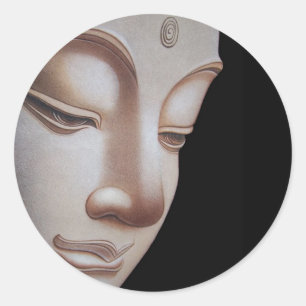 Adesivo Redondo Deus Buddha