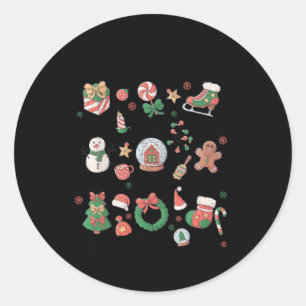 Adesivo Redondo Deus Diz Que Eu Sou Bonito Natal Xmas Christian Bo