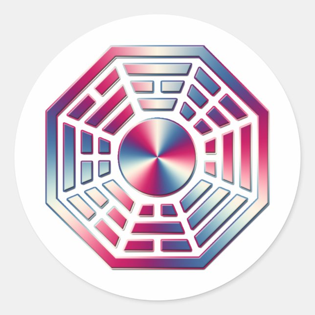 ADESIVO REDONDO DHARMA 1 (Frente)