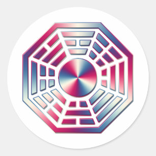 ADESIVO REDONDO DHARMA 1