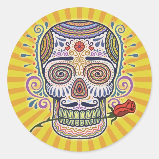 Adesivo Redondo Dia da Casanova (Frente)