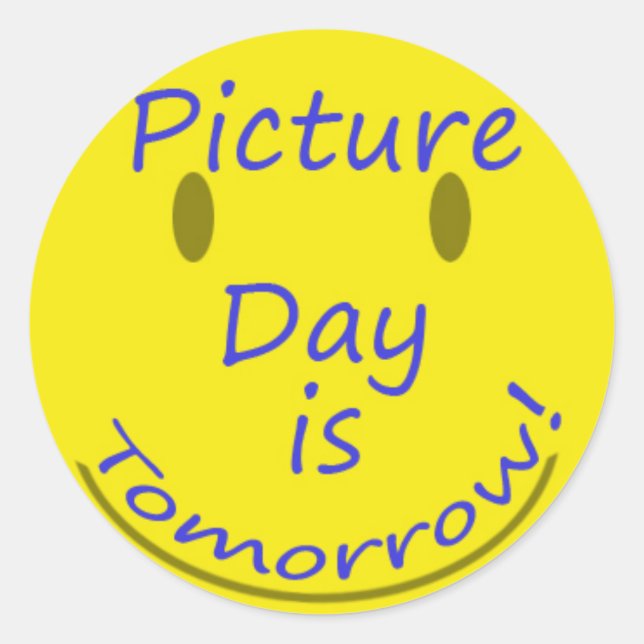 Adesivo Redondo Dia da Imagem (Frente)