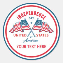 Dia da Independência 4 de julho Bandeira Americana