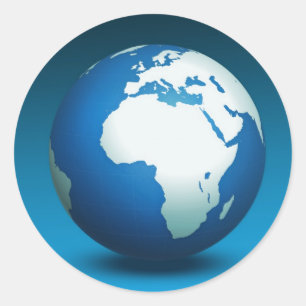 Adesivo Redondo Dia da Terra