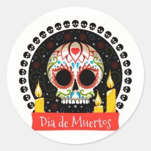 Adesivo Redondo Dia das bruxas