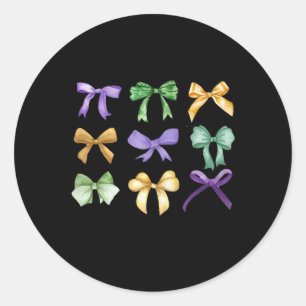 Adesivo Redondo Dia de Ação de Graças à Turquia - Retro Mardi