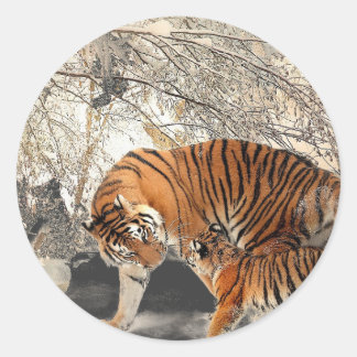 Adesivo Redondo Dia de as mães