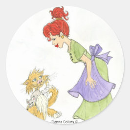 Adesivo Redondo dia de as mães