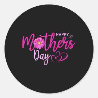 Adesivo Redondo Dia de as mães 2023 Feliz Dia de as mães 2023 Para