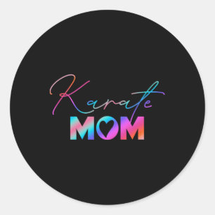 Adesivo Redondo Dia de as mães de Belas Artes Marciais Rainbow Kar