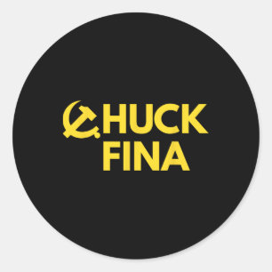 Adesivo Redondo Dia de Libertação Comercial do Chuck Fina, comprar