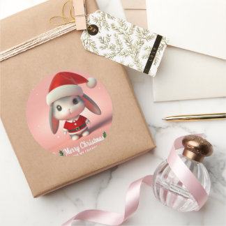 Adesivo Redondo Dia de Natal