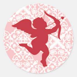 Adesivo Redondo Dia de os namorados