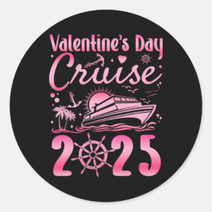 Adesivo Redondo Dia de os namorados Cruise 2025 - Férias Correspon