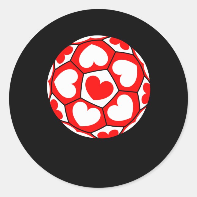 Adesivo Redondo Dia de os namorados de treinador para rapazes pres (Frente)