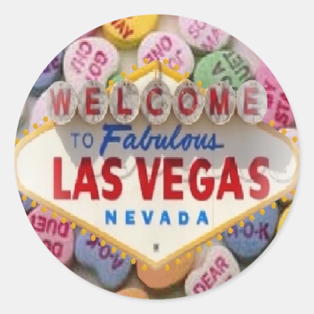 Adesivo Redondo Dia de os namorados Vinheta LV (Frente)