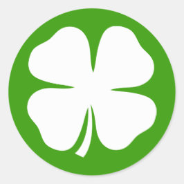 Adesivo Redondo Dia de São Patrício com tacos de charme