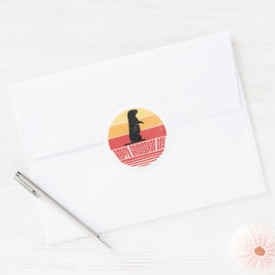 Adesivo Redondo Dia do Martelo do Sol Retroativo