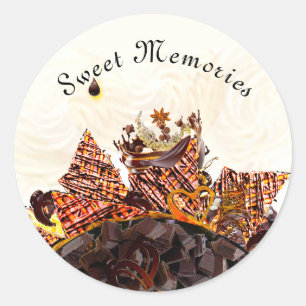 ADESIVO REDONDO DIA DO SOL DOCE! :)