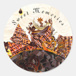 ADESIVO REDONDO DIA DO SOL DOCE! :)