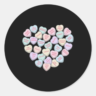 Adesivo Redondo Dia dos Namorados ao lado da cama Med Surg Rn Colo