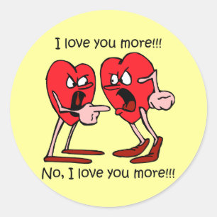 Adesivo Redondo Dia dos namorados engraçado