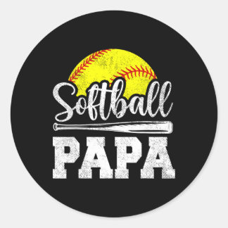 Adesivo Redondo Dia dos Pais Jogo do Jogador Softll Papa Softll