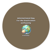 Dia Internacional para a Erradicação da Pobreza.