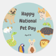 Dia Nacional de Pet 11 de abril