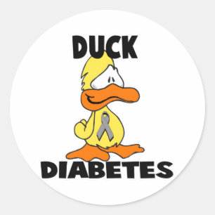 Adesivo Redondo Diabetes de Pato