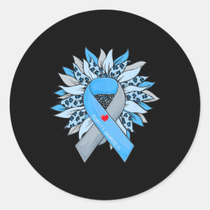 Adesivo Redondo Diabetes Girassol Tipo T1d T2d Diabetes Diabéticos