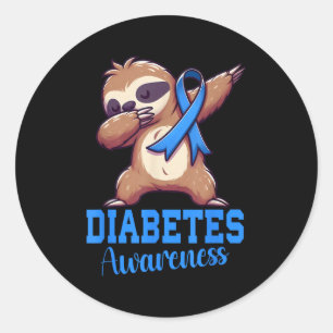 Adesivo Redondo Diabetes Leves Sensibilização Diabetes Lenta Diabe