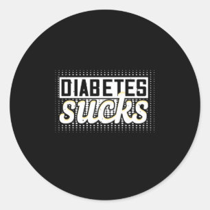 Adesivo Redondo Diabetes Suja