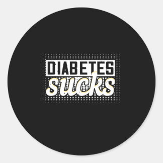 Adesivo Redondo Diabetes Suja