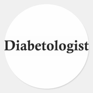 Adesivo Redondo Diabetologista