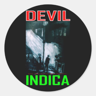 ADESIVO REDONDO DIABO INDICA