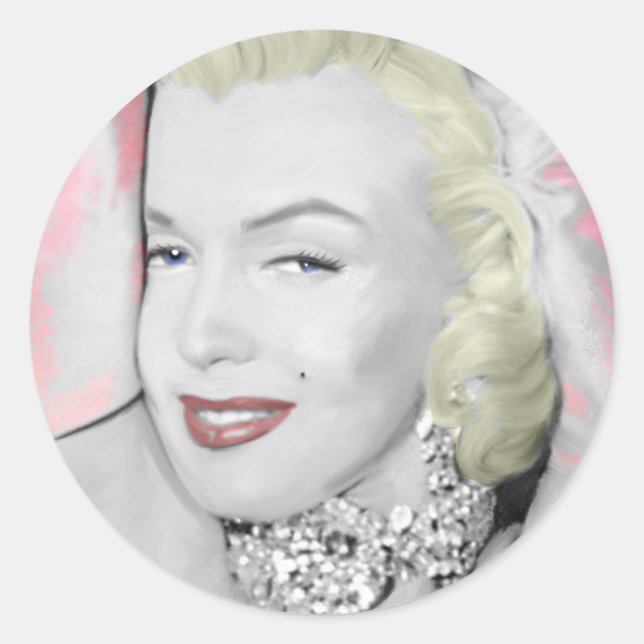 Adesivo Redondo Diamantes (Frente)