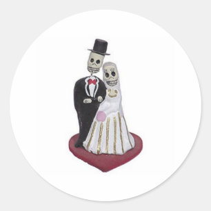 Adesivo Redondo Diâmetro de los Muertos