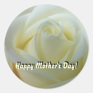 Adesivo Redondo Dias de as mães felizes