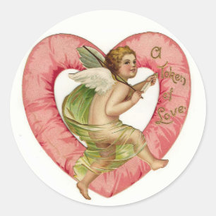 Adesivo Redondo Dias de os namorados