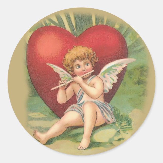 Adesivo Redondo Dias de os namorados (Frente)