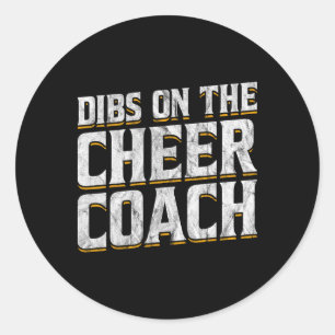 Adesivo Redondo Dibs No Treinador de Cheer _1