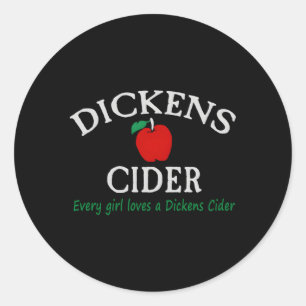 Adesivo Redondo Dickens Cider Hood