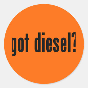 Adesivo Redondo diesel obtido?
