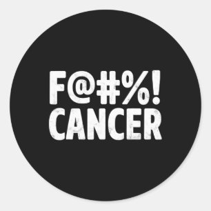 Adesivo Redondo Dificuldades na consciência do Cancer da mama do C