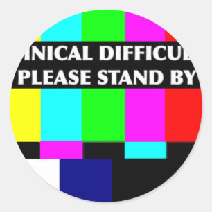 Adesivo Redondo Dificuldades técnicas