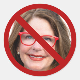 Adesivo Redondo Diga Não À Elsie