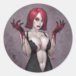 Adesivo Redondo Digite OH!